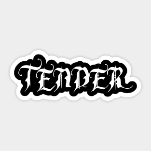 tender Sticker